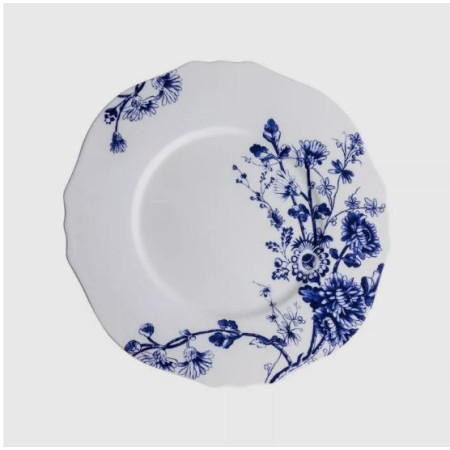 Blue Botanicals - Contessa Plate flat with rim 30cm
